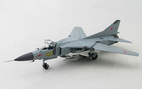 Готовая модель самолета МиГ-23 ВВС СССР