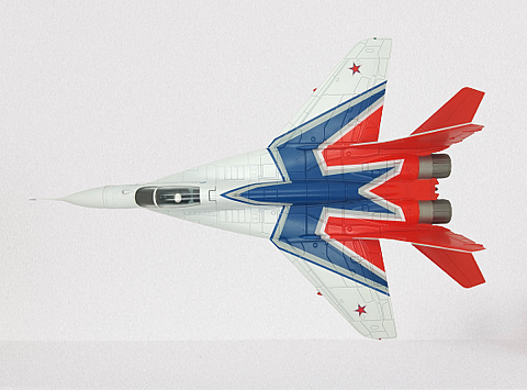 Модель самолета  МиГ-29 "Стрижи"