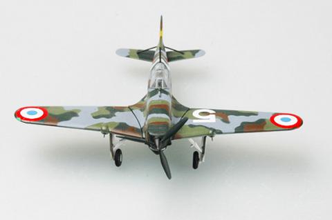 Коллекционная модель истребителя Morane-Saulnier M.S.406 ВВС Франции