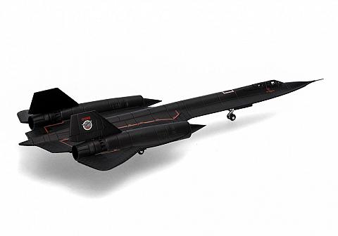 Модель самолета Lockheed SR-71A Blackbird Модель самолета Lockheed SR-71A Blackbird