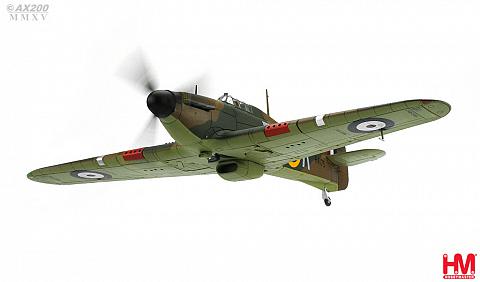 Готовая модель истребителя Hawker Hurricane Mk.I в масштабе 1:48