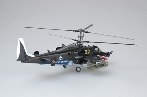 Готовая модель вертолета Ка-50 в масштабе 1:72