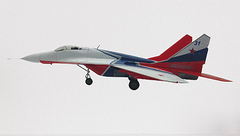 Модель самолета  МиГ-29 "Стрижи"
