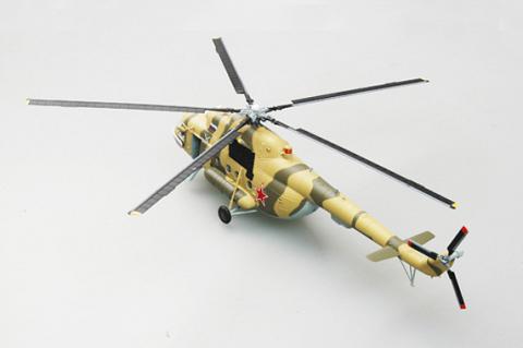 Готовая модель вертолета Ми-17 в масштабе 1:72