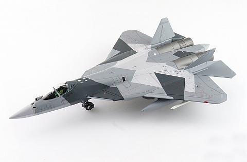 Модель самолета Сухой Су-57 (с декалями) Модель самолета Сухой Су-57 (с декалями)