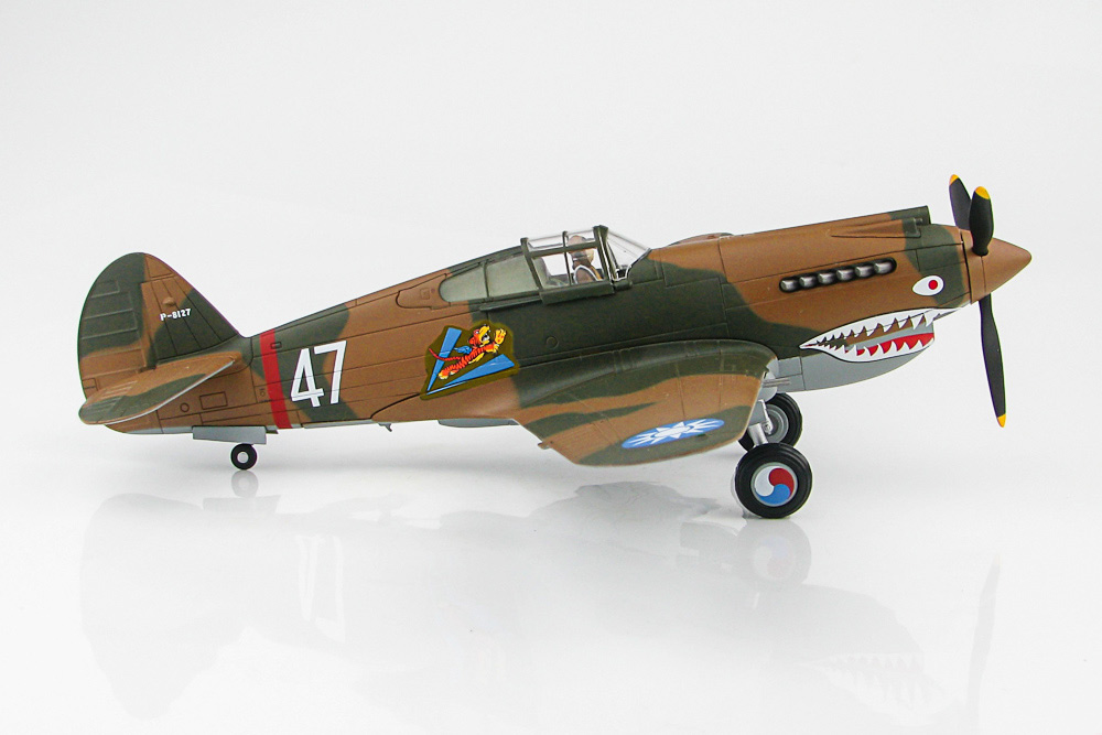 Модель самолета  Curtiss Hawk 81-A-2 (P-40B)