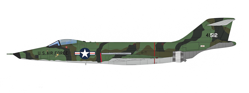 ������ ��������  McDonnell RF-101A Voodoo