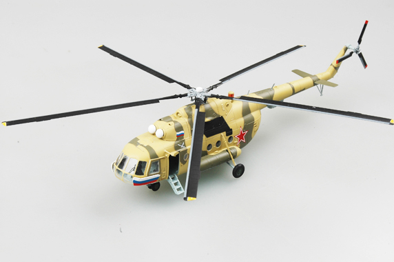 Готовая модель вертолета Ми-17 в масштабе 1:72